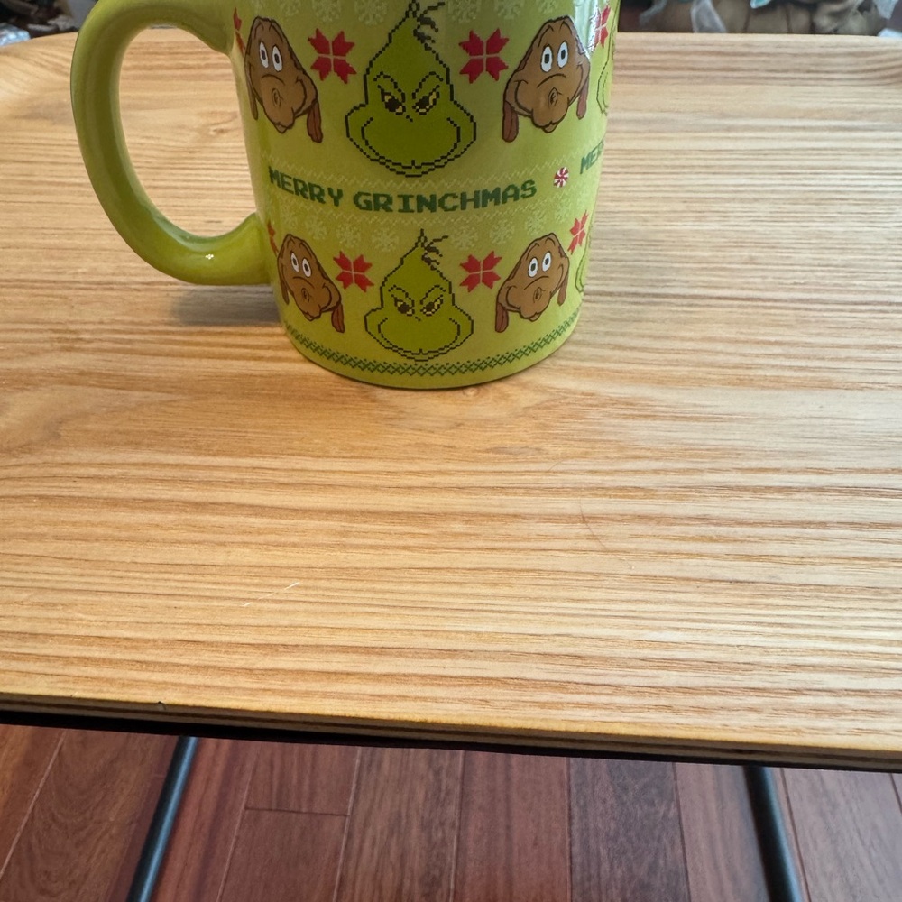 Green Grinch Christmas Mug